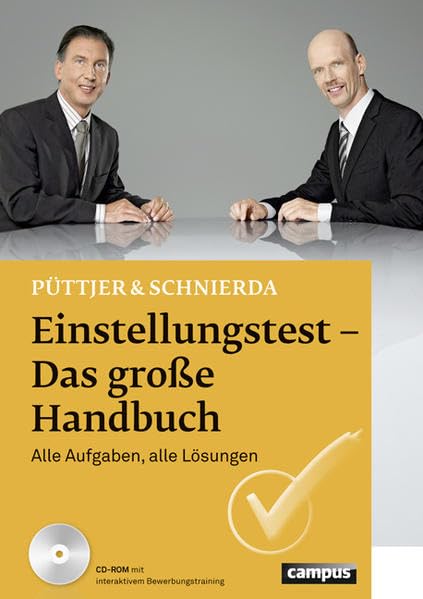 Einstellungstest - Das große Handbuch: Alle Aufgaben, alle Lösungen Business, Finance & Career
