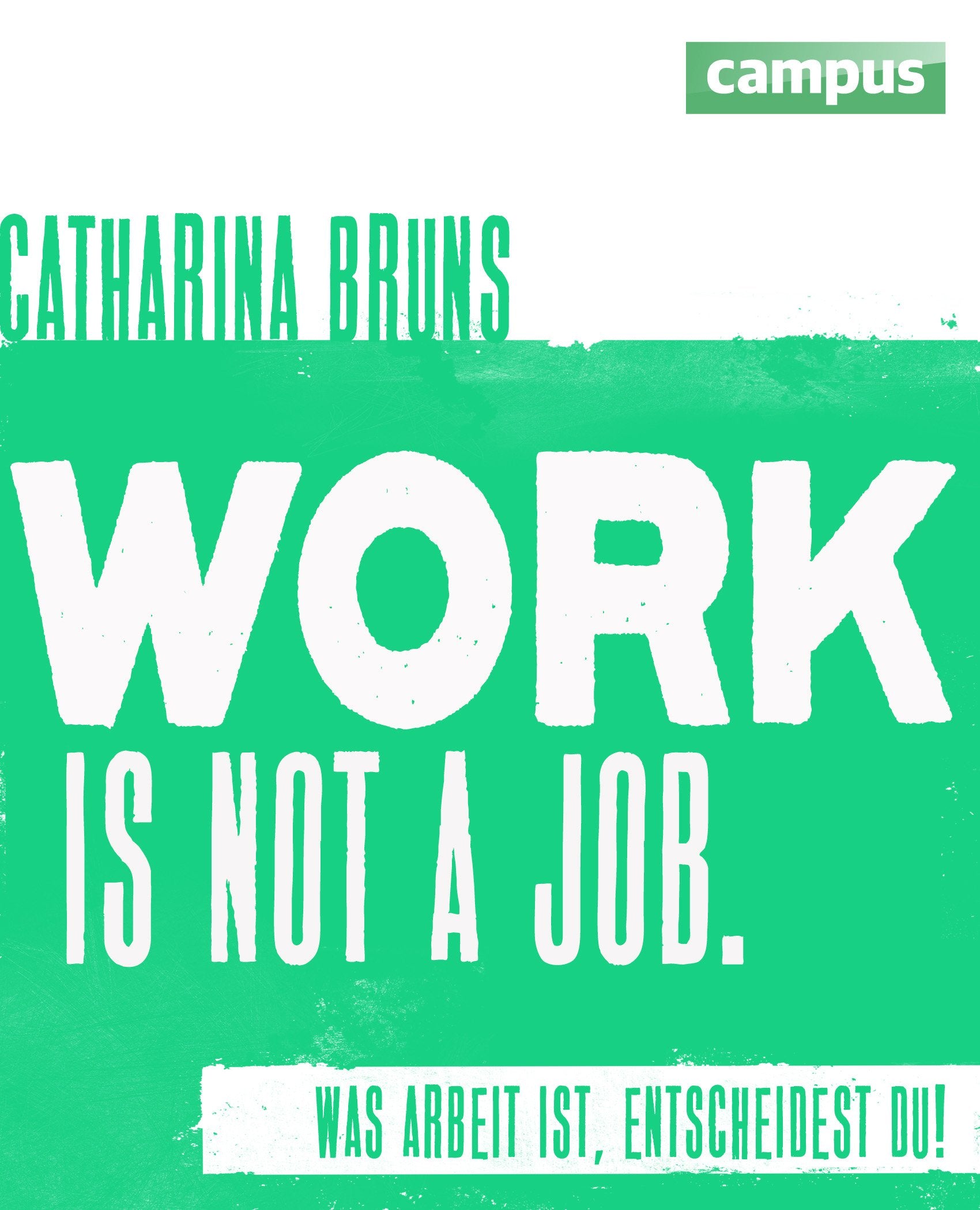 Product Image: work is not a job