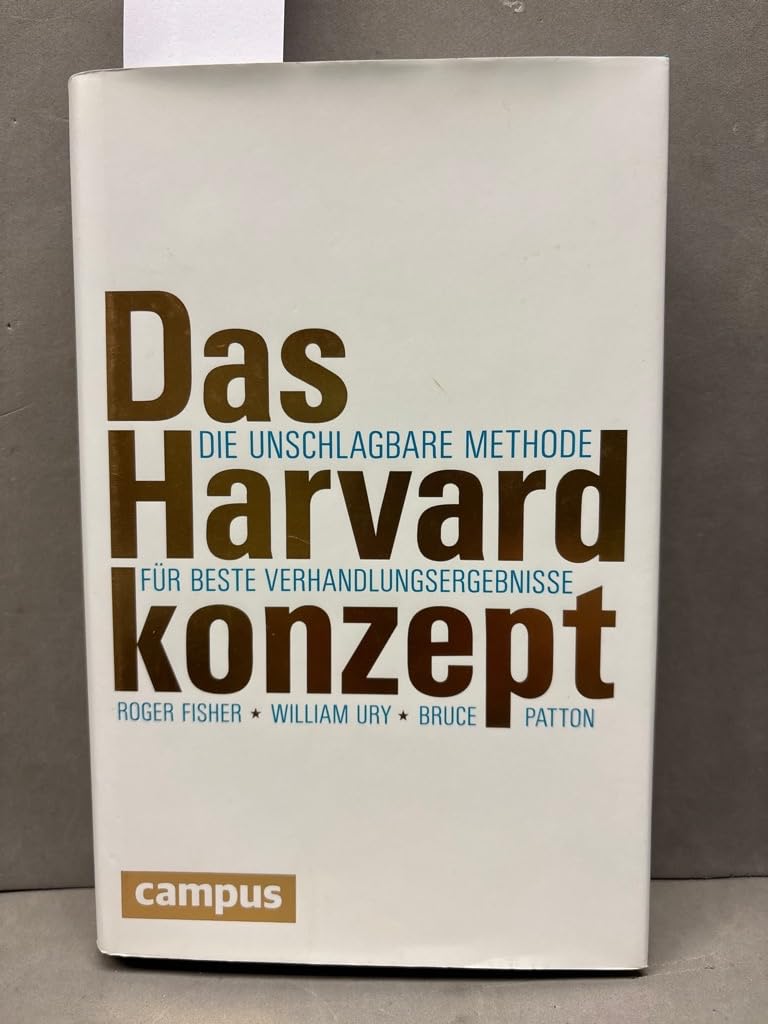 Das Harvard-Konzept Business, Finance & Career Books