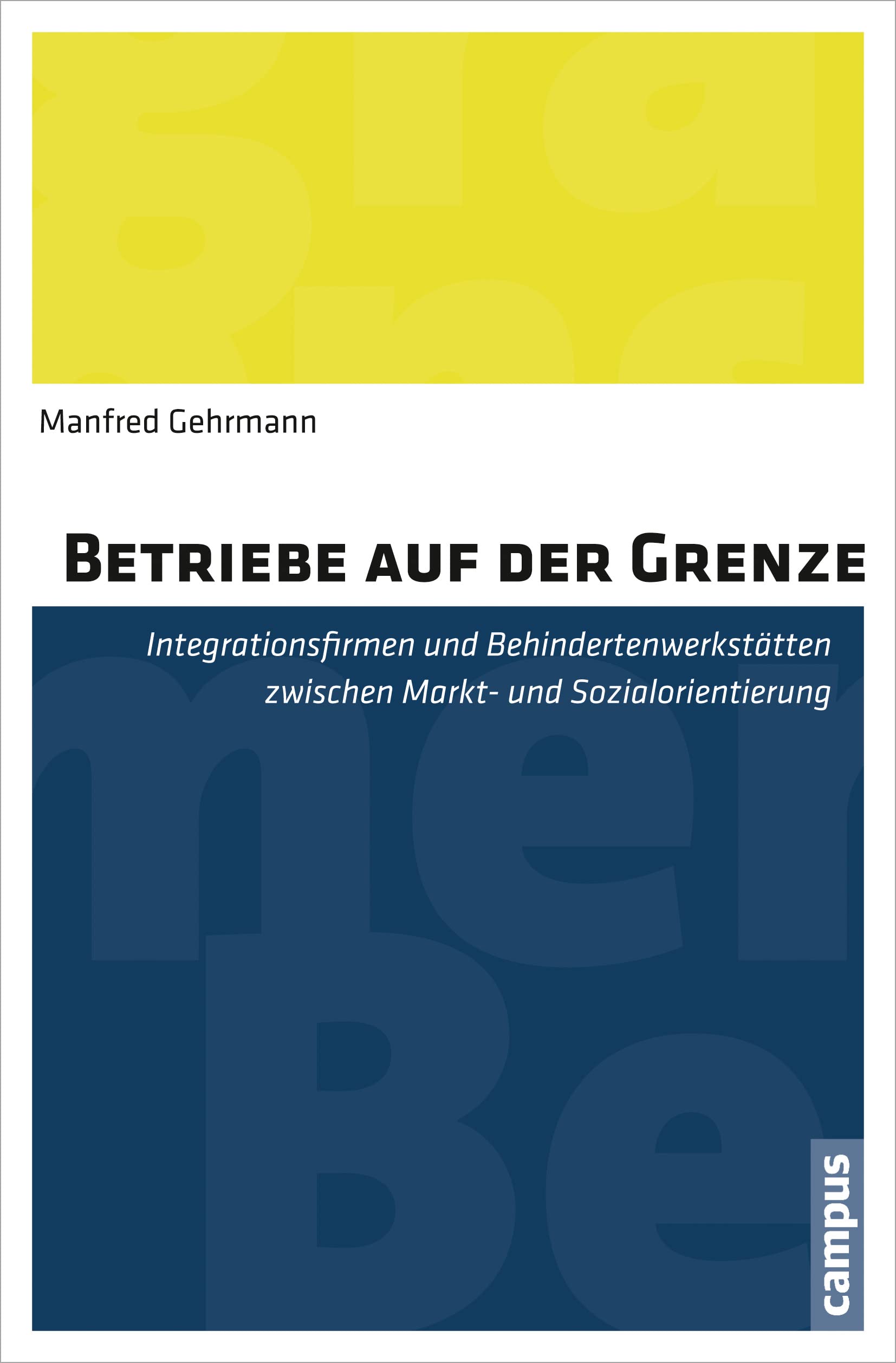 Betriebe auf der Grenze book