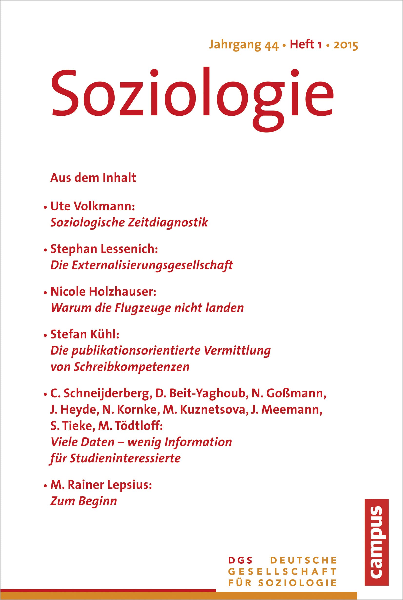 Soziologie 1.2015 Law