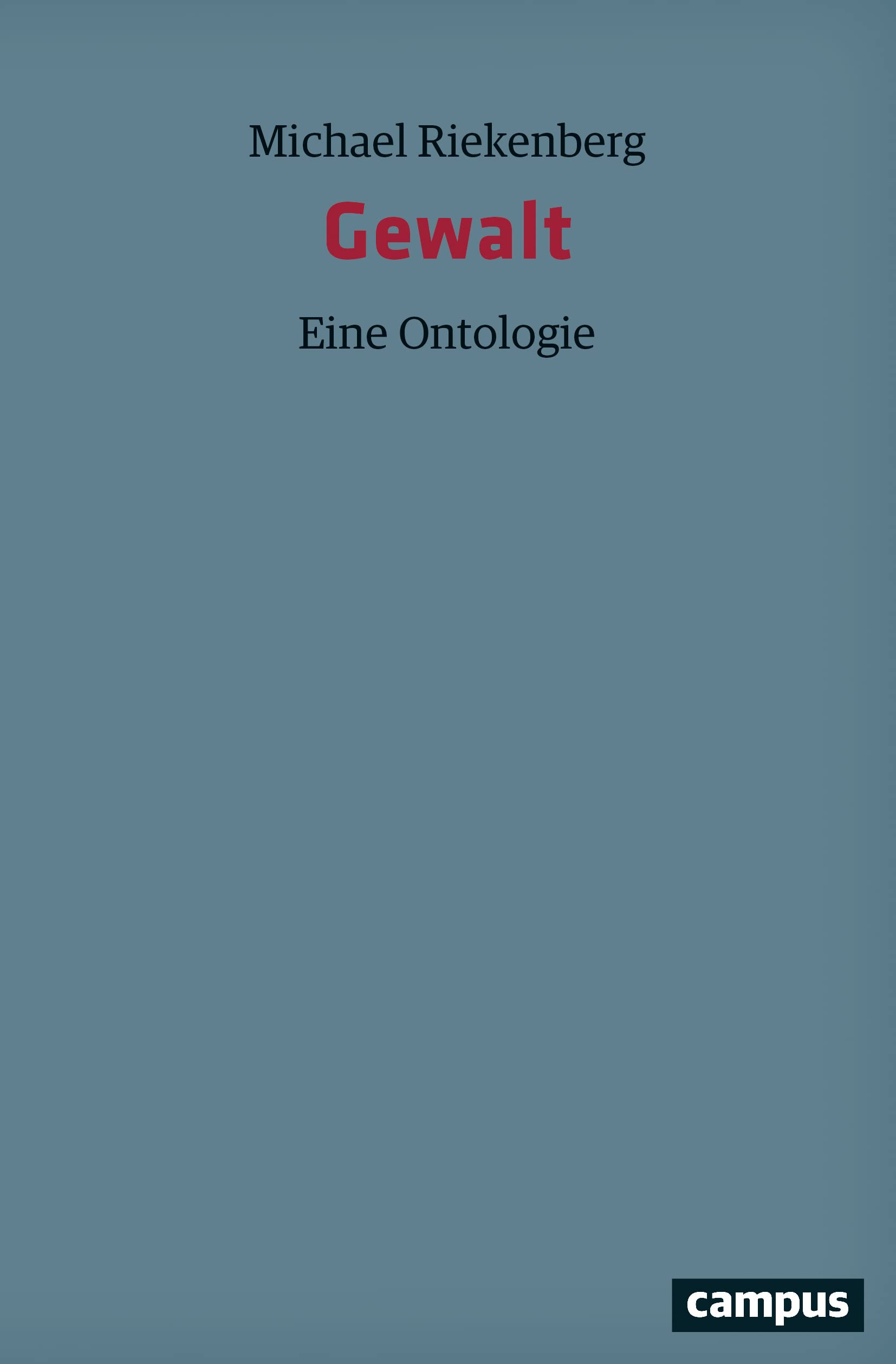 Product Image: Gewalt: Eine Ontologie