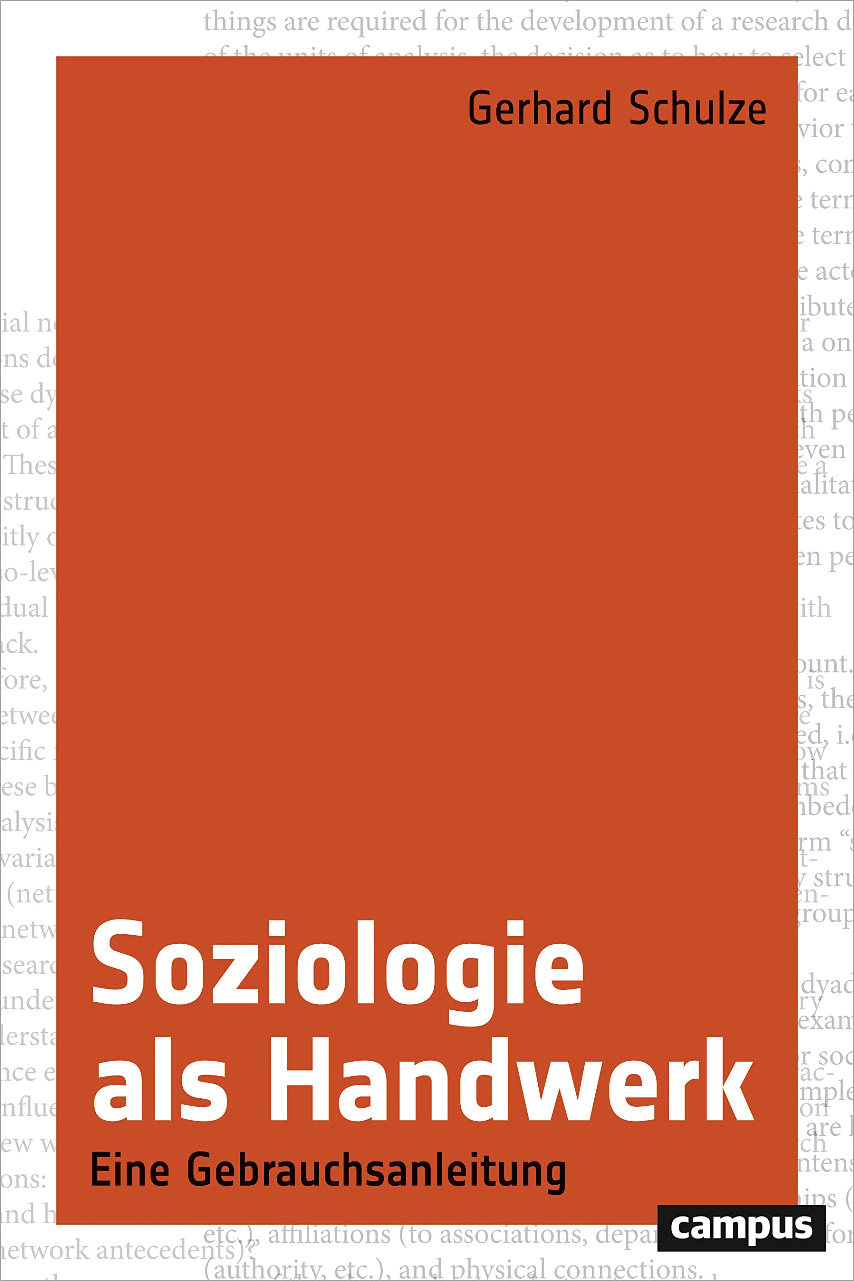 Soziologie als Handwerk Law
