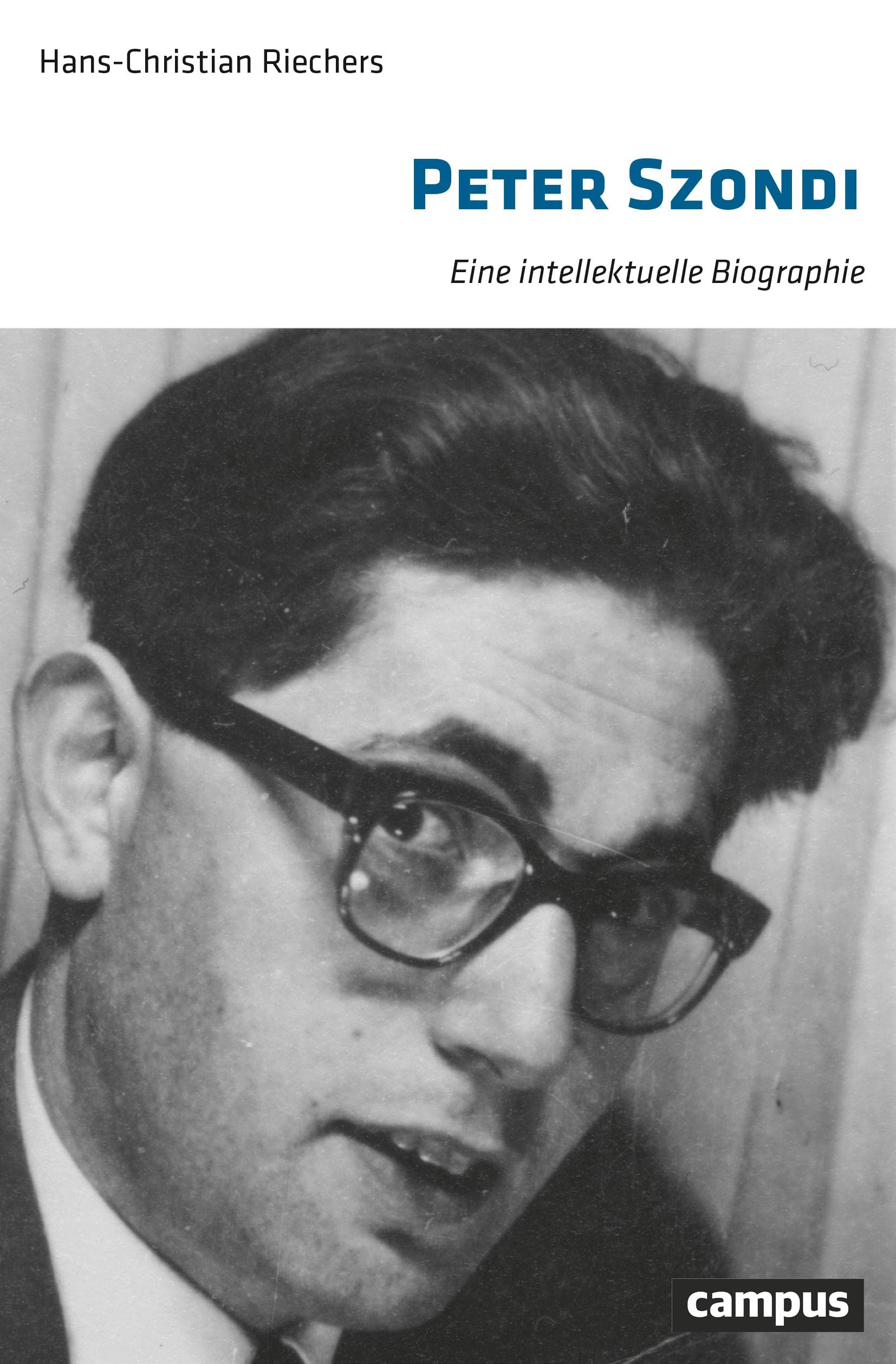 Peter Szondi Contemporary literature Books