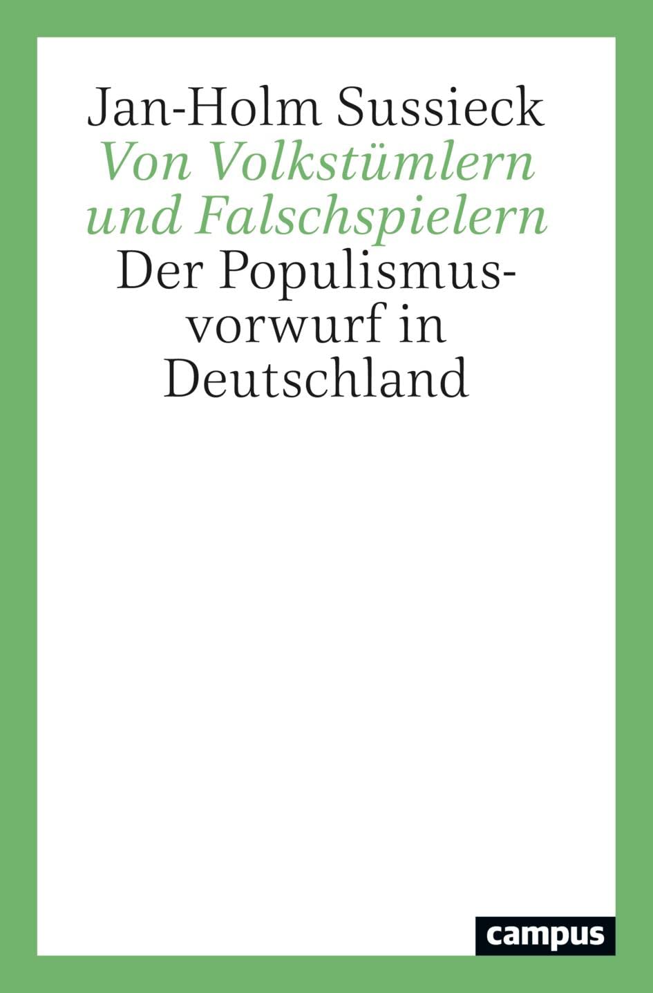 Von Volkstümlern und Falschspielern Law