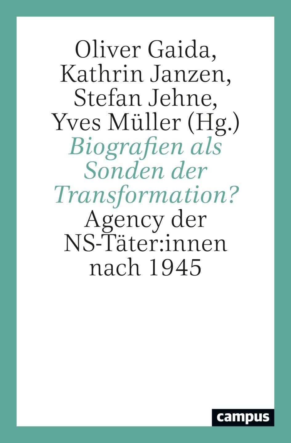 Biografien als Sonden der Transformation? Books
