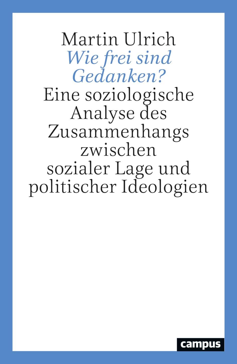 Wie frei sind Gedanken? Law
