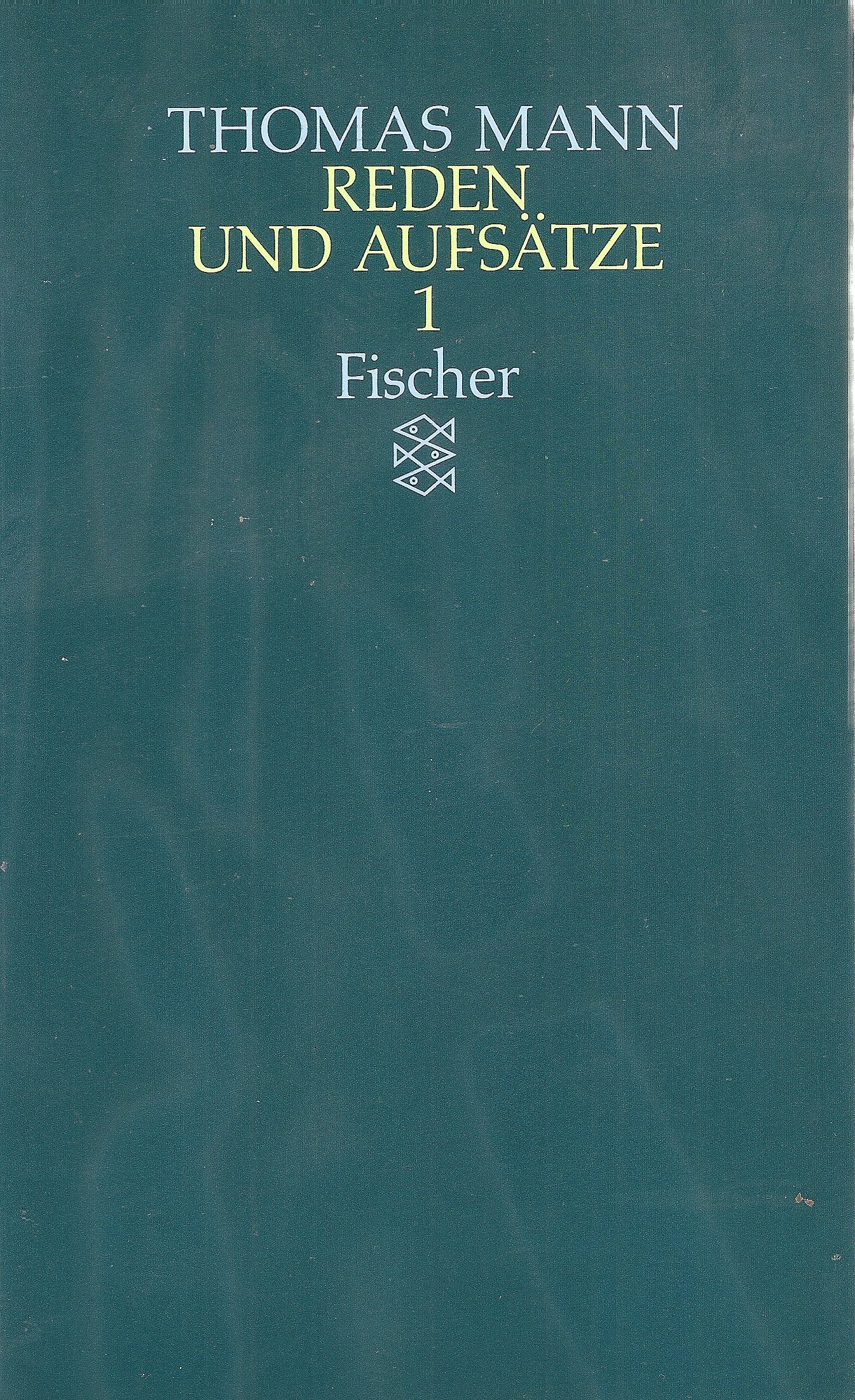 Reden und Aufsätze 1 Books