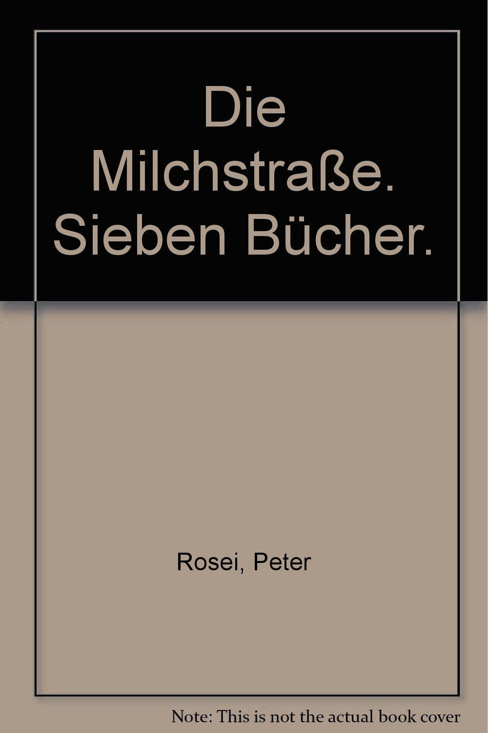 Product Image: Die Milchstrasse: Sieben Bücher