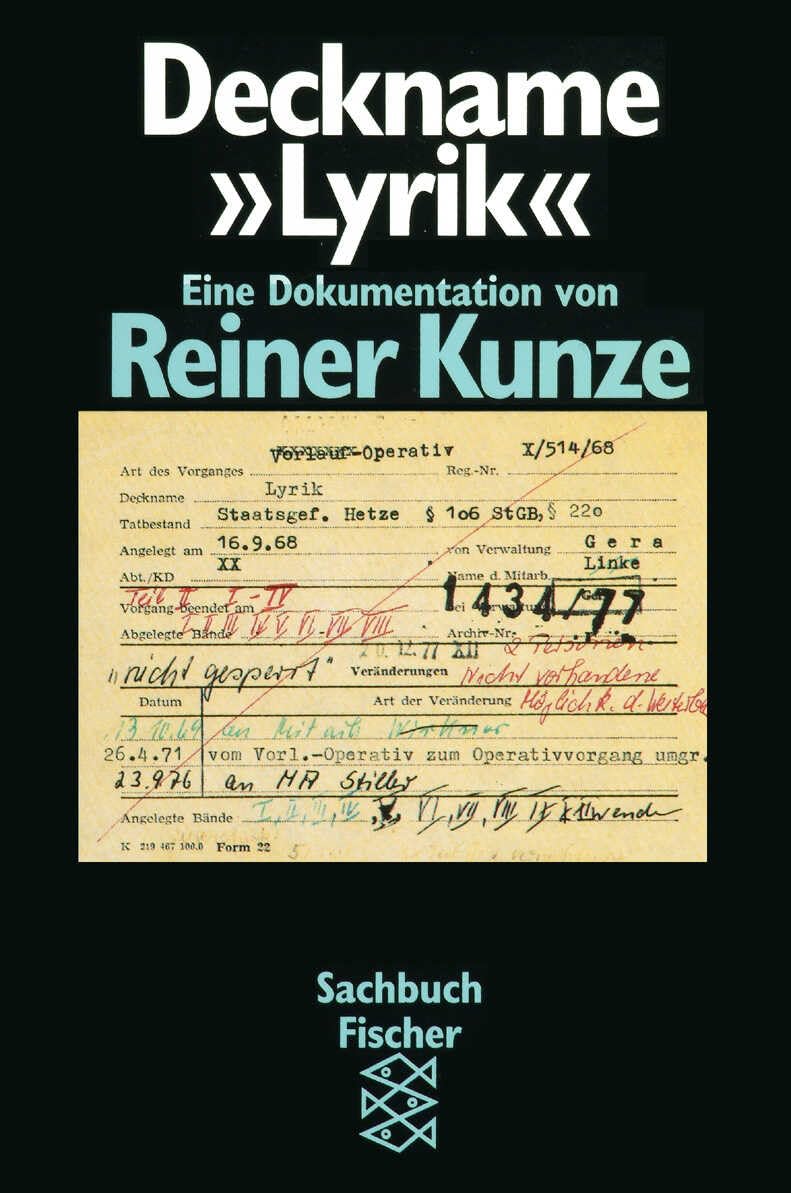 Deckname 'Lyrik' Art & Literature