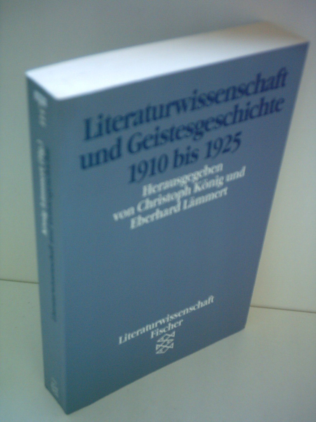 Literaturwissenschaft und Geistesgeschichte 1910 bis 1925 Film, Art & Culture