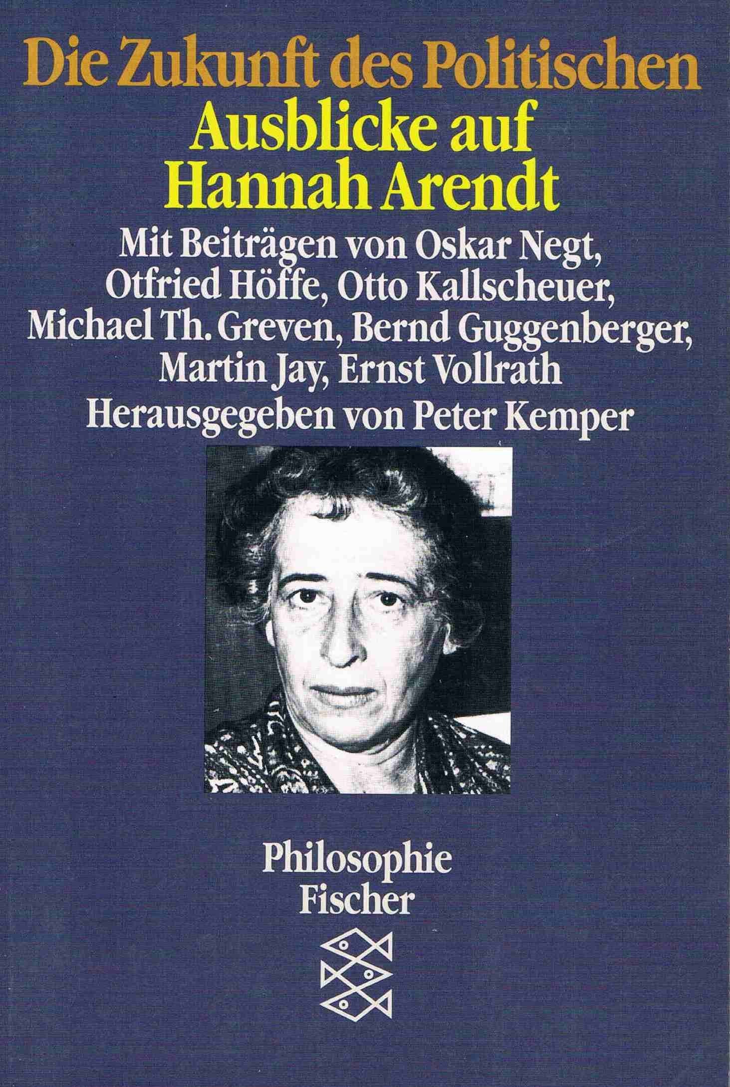 Die Zukunft des Politischen: Ausblicke auf Hannah Arendt Inspiring women