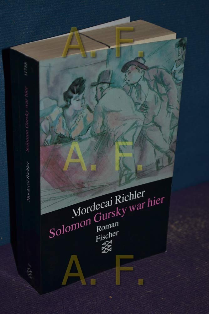 Solomon Gursky war hier. Roman Contemporary literature