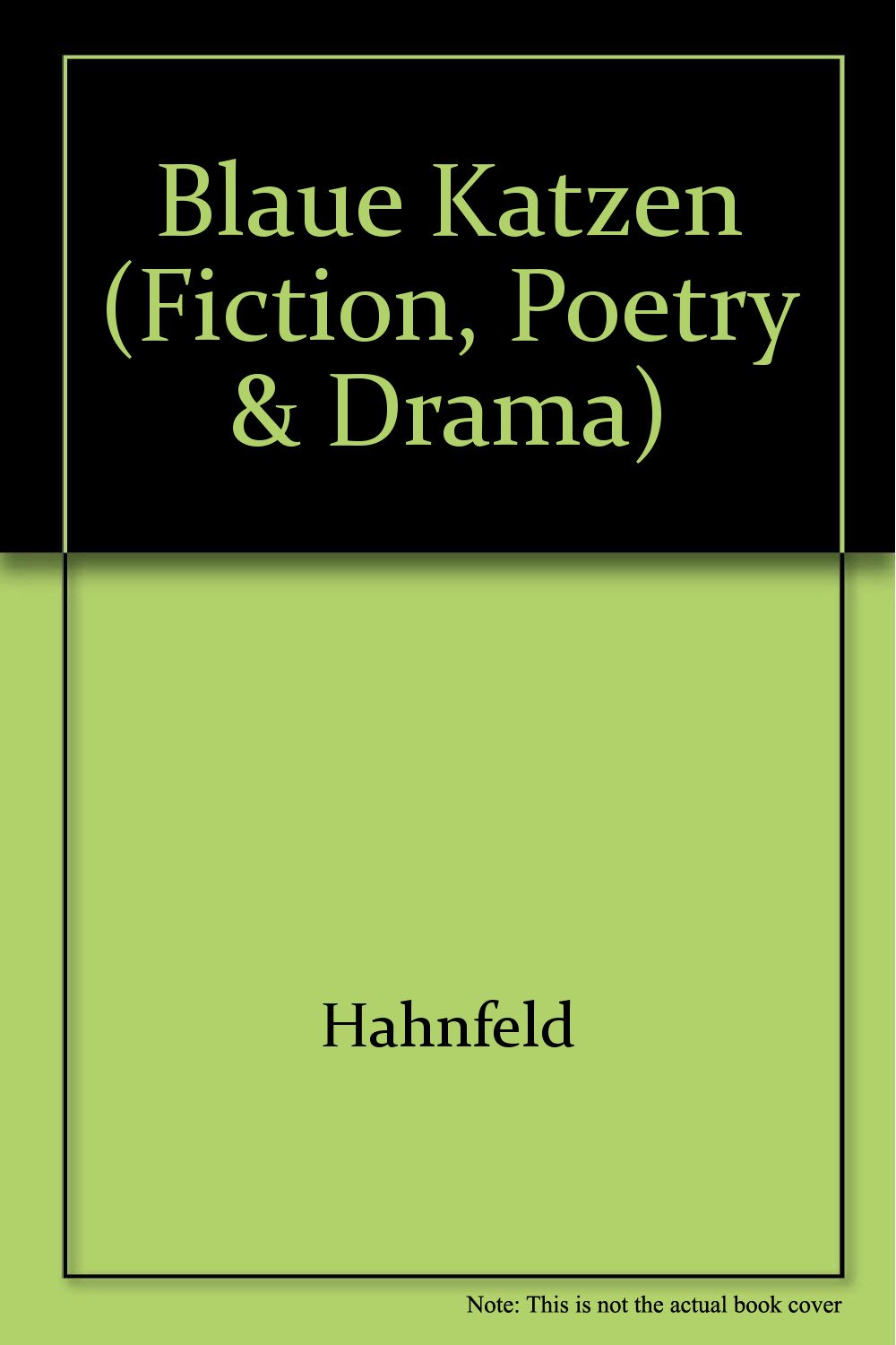 Blaue Katzen: Kriminalgeschichten (Fiction, Poetry & Drama) Learning & Reference