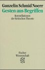 Gesten aus Begriffen: Konstellationen der Kritischen Theorie Books