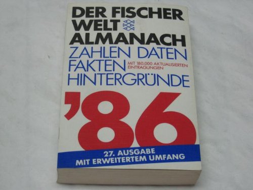 Der Fischer Weltalmanach `86 Reference Books