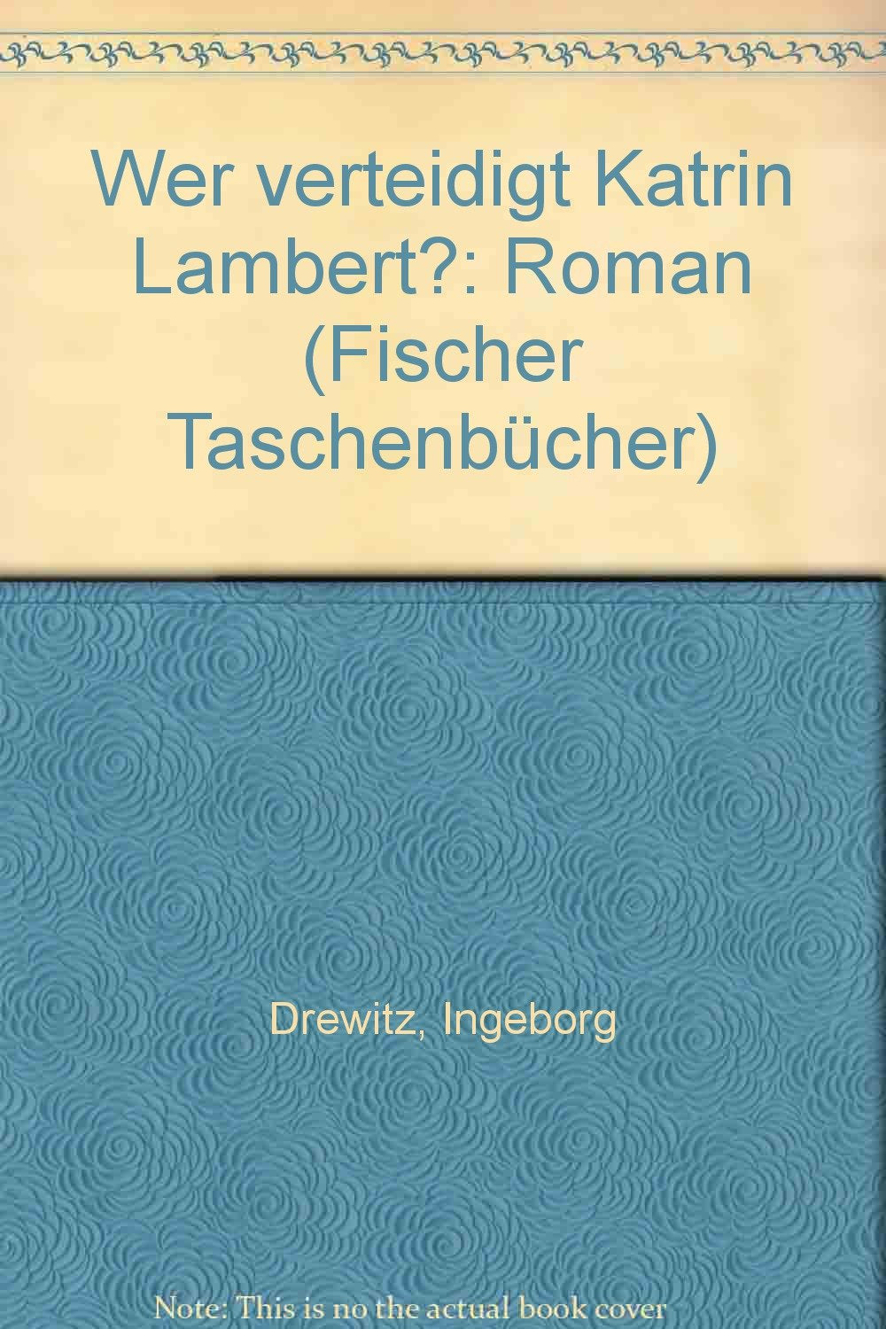 Product Image: Wer verteidigt Katrin Lambert?