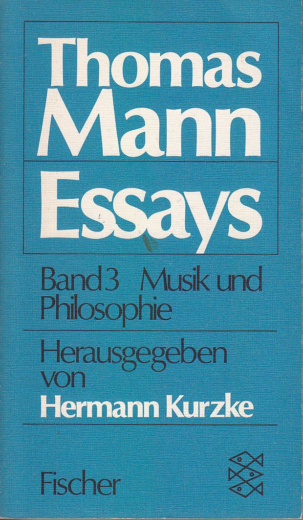 Product Image: Essays / Musik und Philosophie