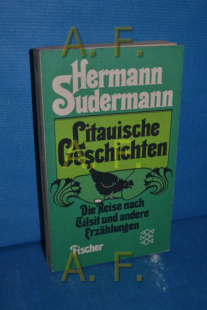 Litauische Geschichten, Die Reise nach Tilsit Books