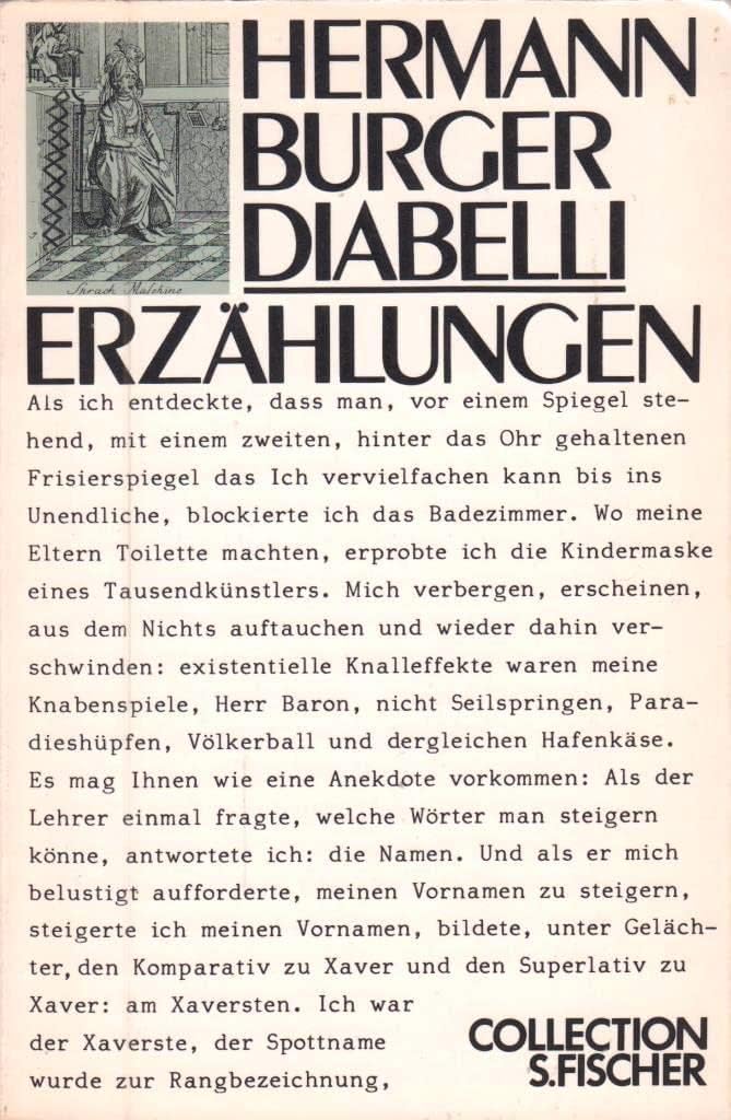 Diabelli: Erzählungen (Collection S. Fischer) Books