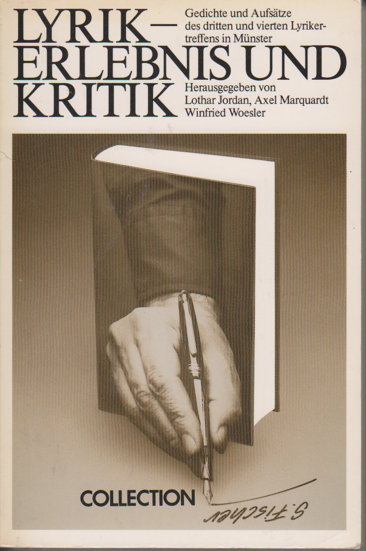 Lyrik - Erlebnis und Kritik: Gedichte und Aufsätze des dritten und vierten Lyrikertreffens in Münster (Collection S. Fischer) Business & Technology