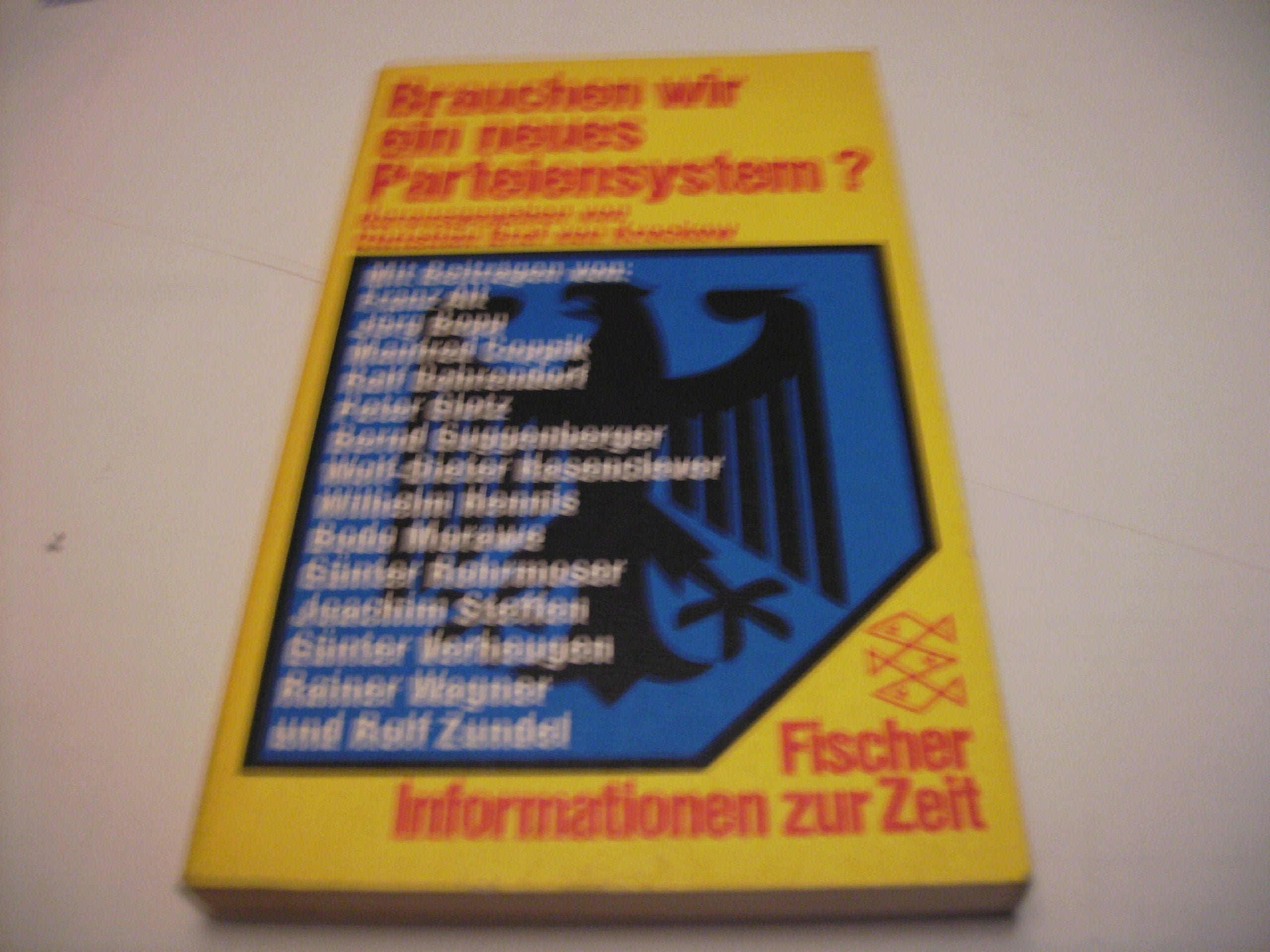 Brauchen wir ein neues Parteiensystem? Politics & History
