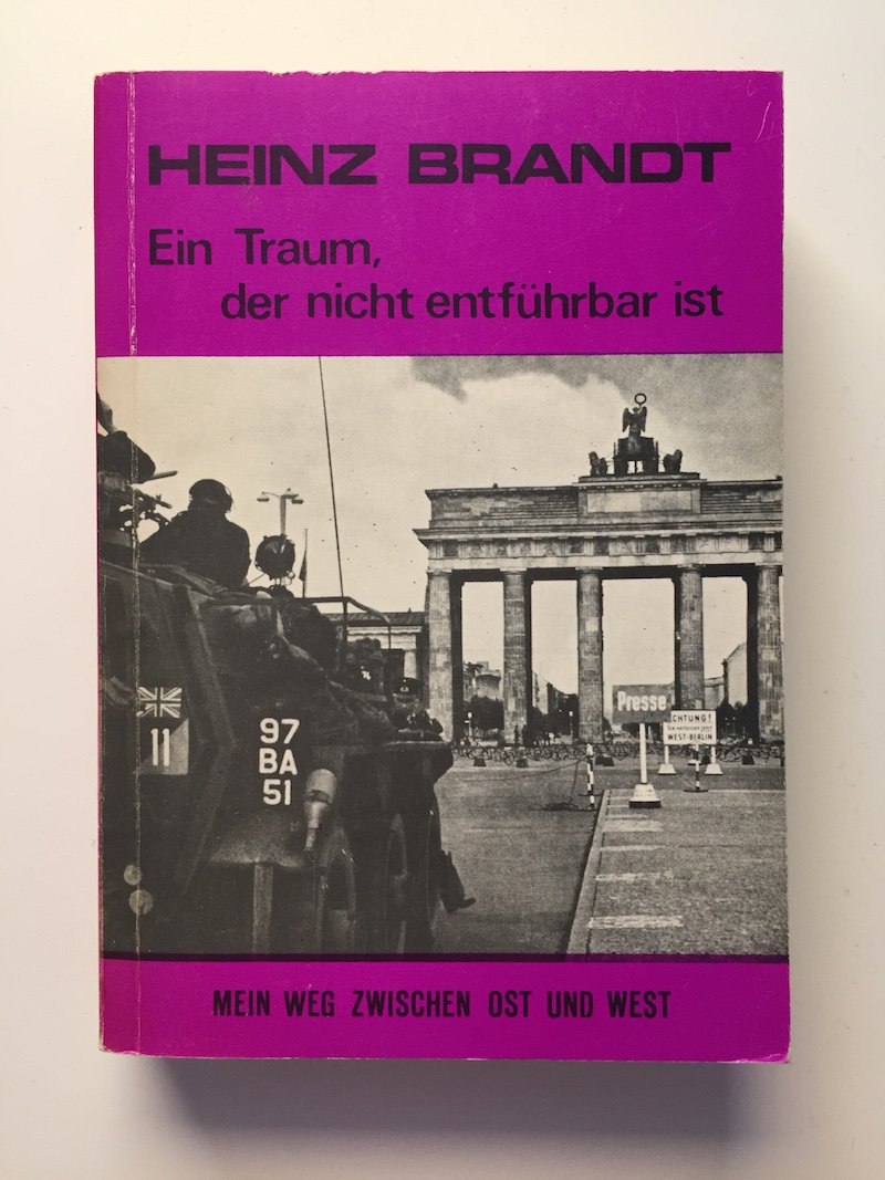 Ein Traum der nicht entführbar ist. Mein Weg zwischen Ost und West. General education