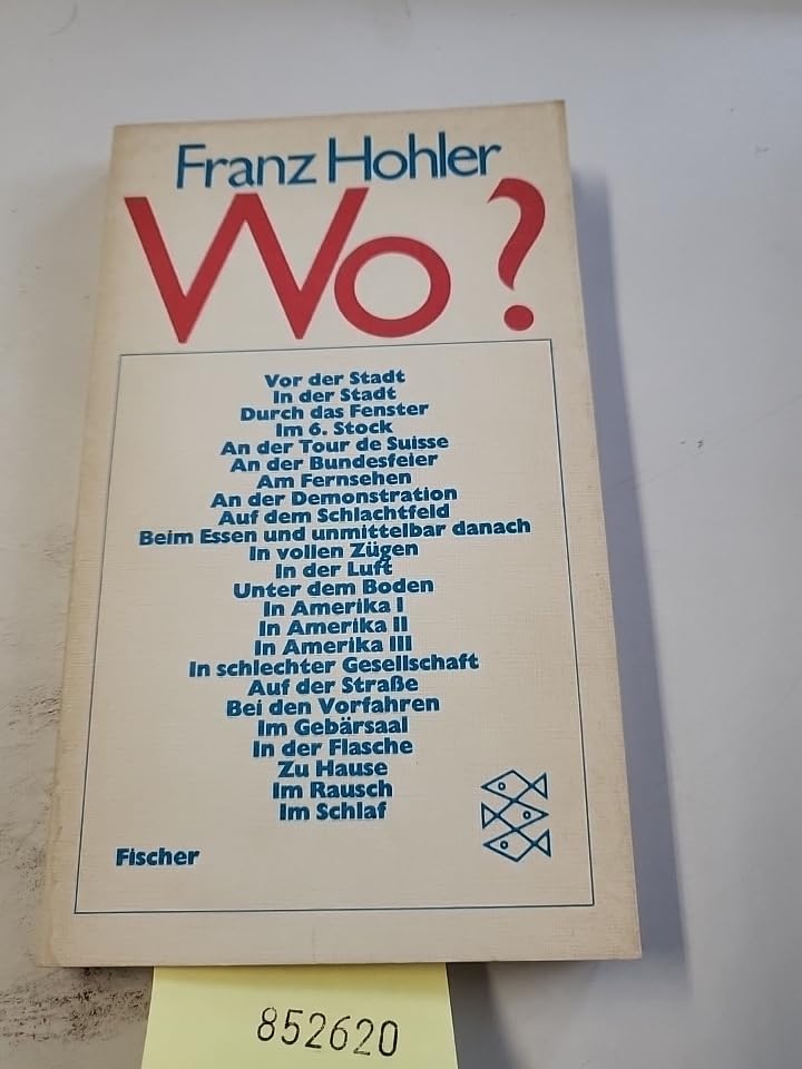 Wo? (Fischer Taschenbücher) Books