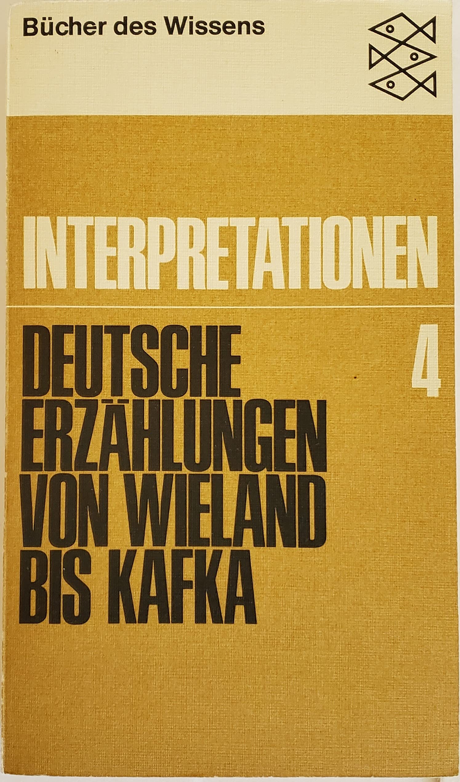 Interpretationen IV. Deutsche Erzählungen von Wieland bis Kafka. Study Guides