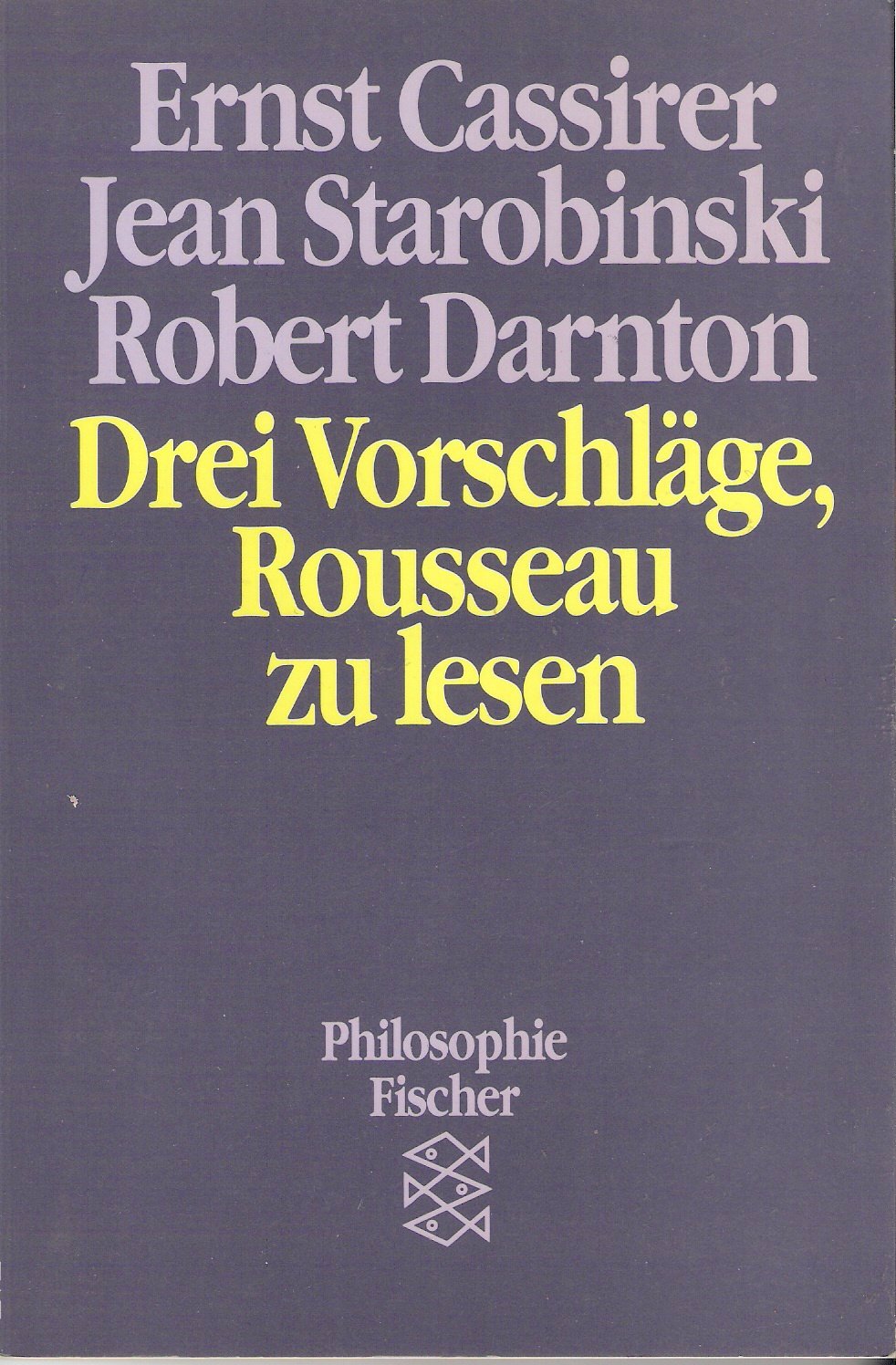 Drei Vorschläge, Rousseau zu lesen Books