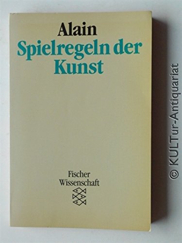 Spielregeln der Kunst: Préliminaires á l'esthéthique Art & Literature