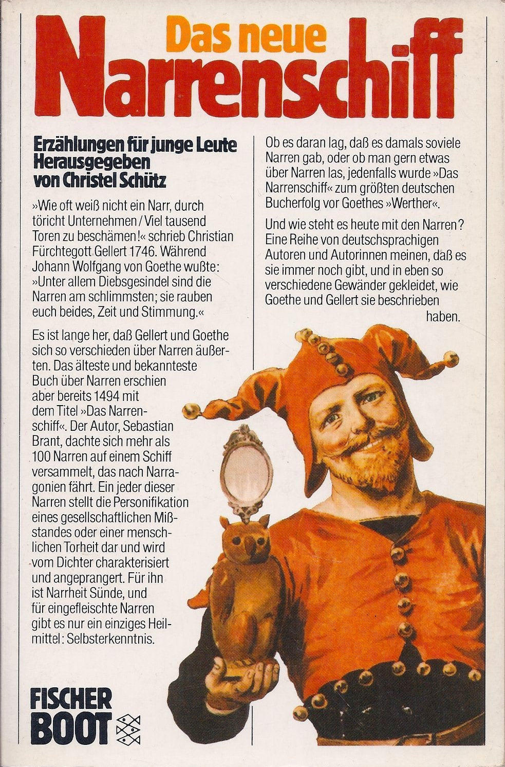 Das neue Narrenschiff. Erzählungen für junge Leute. Books