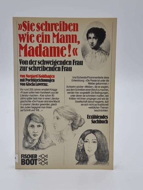 Sie schreiben wie ein Mann, Madame Social Sciences