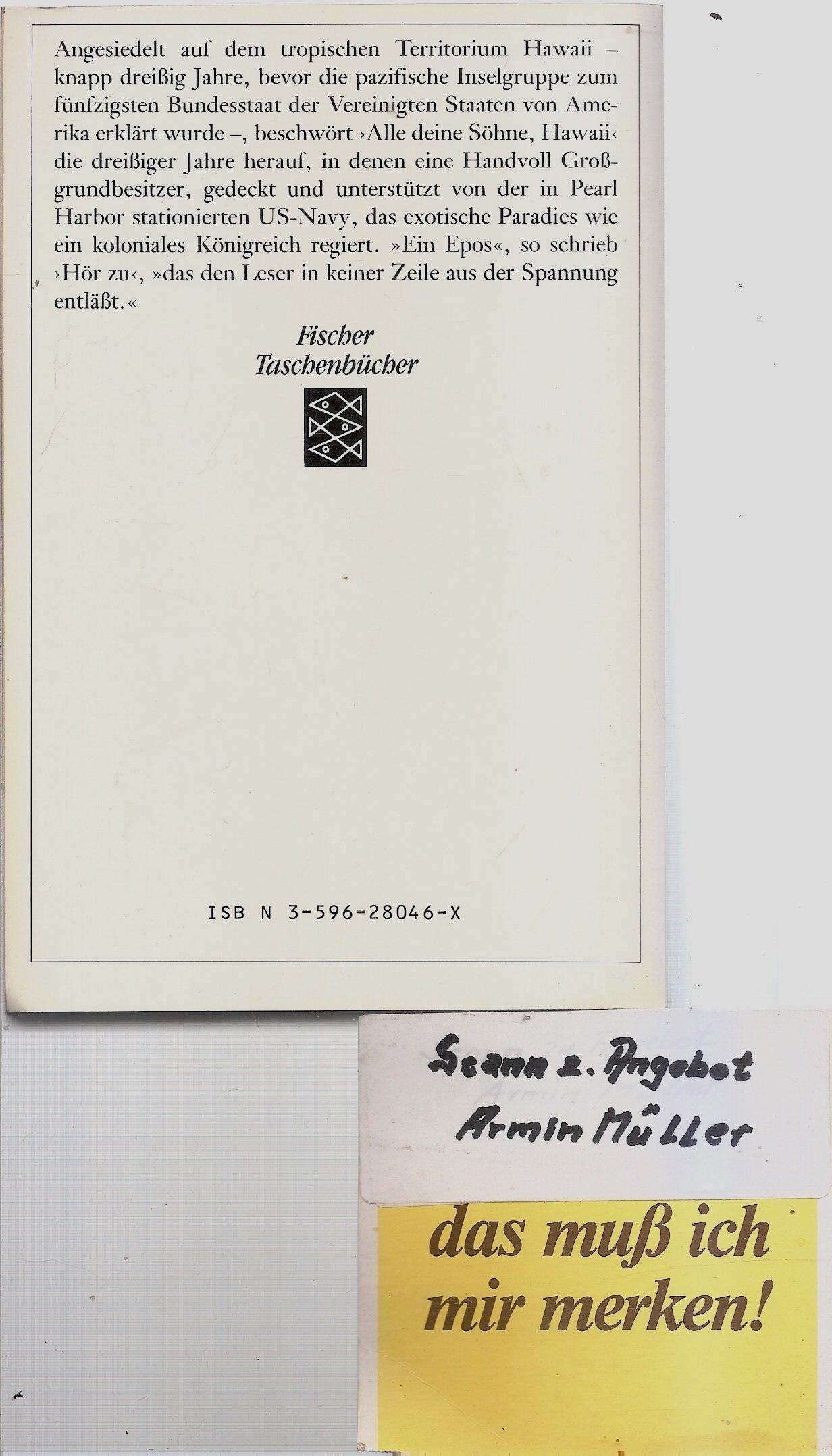Alle deine Söhne, Hawaii: Roman Books