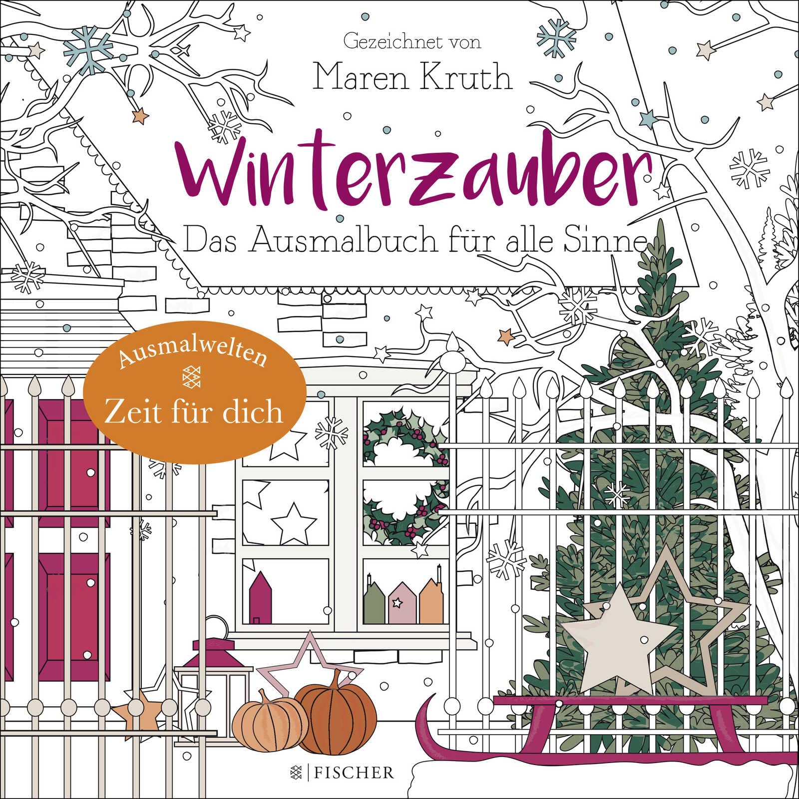 Winterzauber: Das Ausmalbuch für alle Sinne (Malbuch für Erwachsene) Medicine