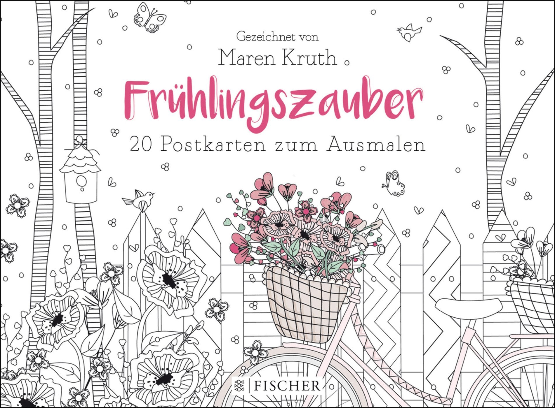 Frühlingszauber - Postkartenbuch Living & Furnishing Books