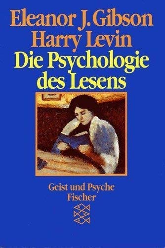 Die Psychologie des Lesens - Gibson, Eleanor J book
