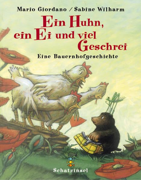 Ein Huhn, ein Ei und viel Geschrei: Eine Bauernhofgeschichte (Kinderbuch Hardcover) Children's books