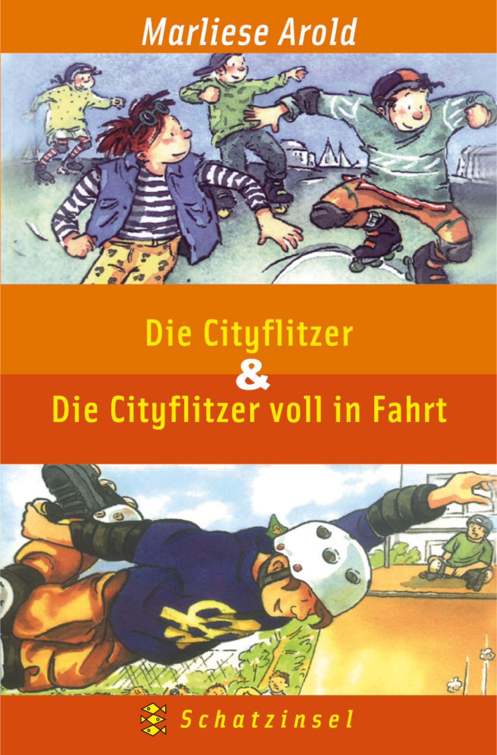 Die Cityflitzer & Die Cityflitzer voll in Fahrt (Fischer Schatzinsel) Contemporary literature Books