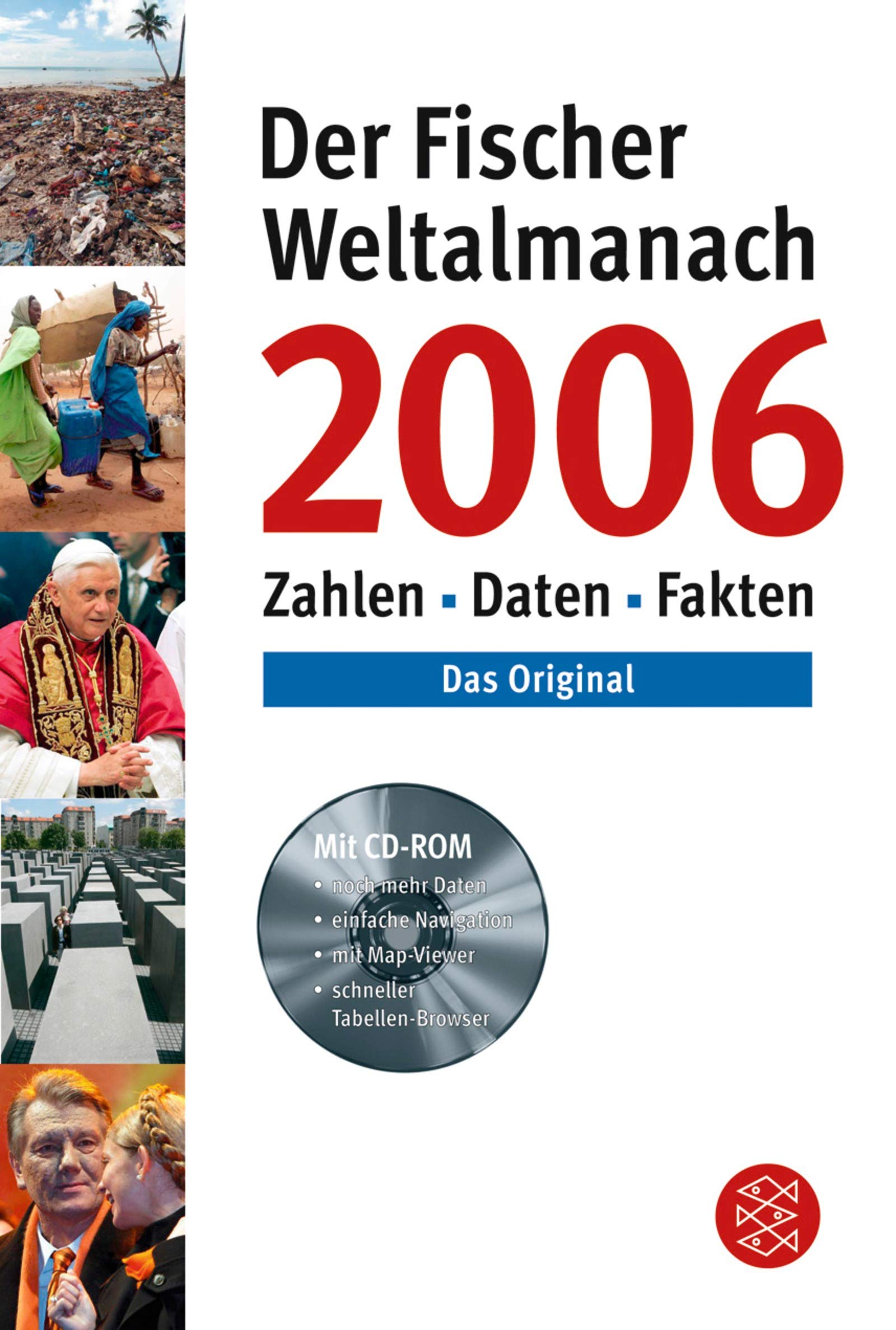 Der Fischer Weltalmanach 2006 mit CD-ROM: Zahlen Daten Fakten (Fischer Sachbücher) Reference Books