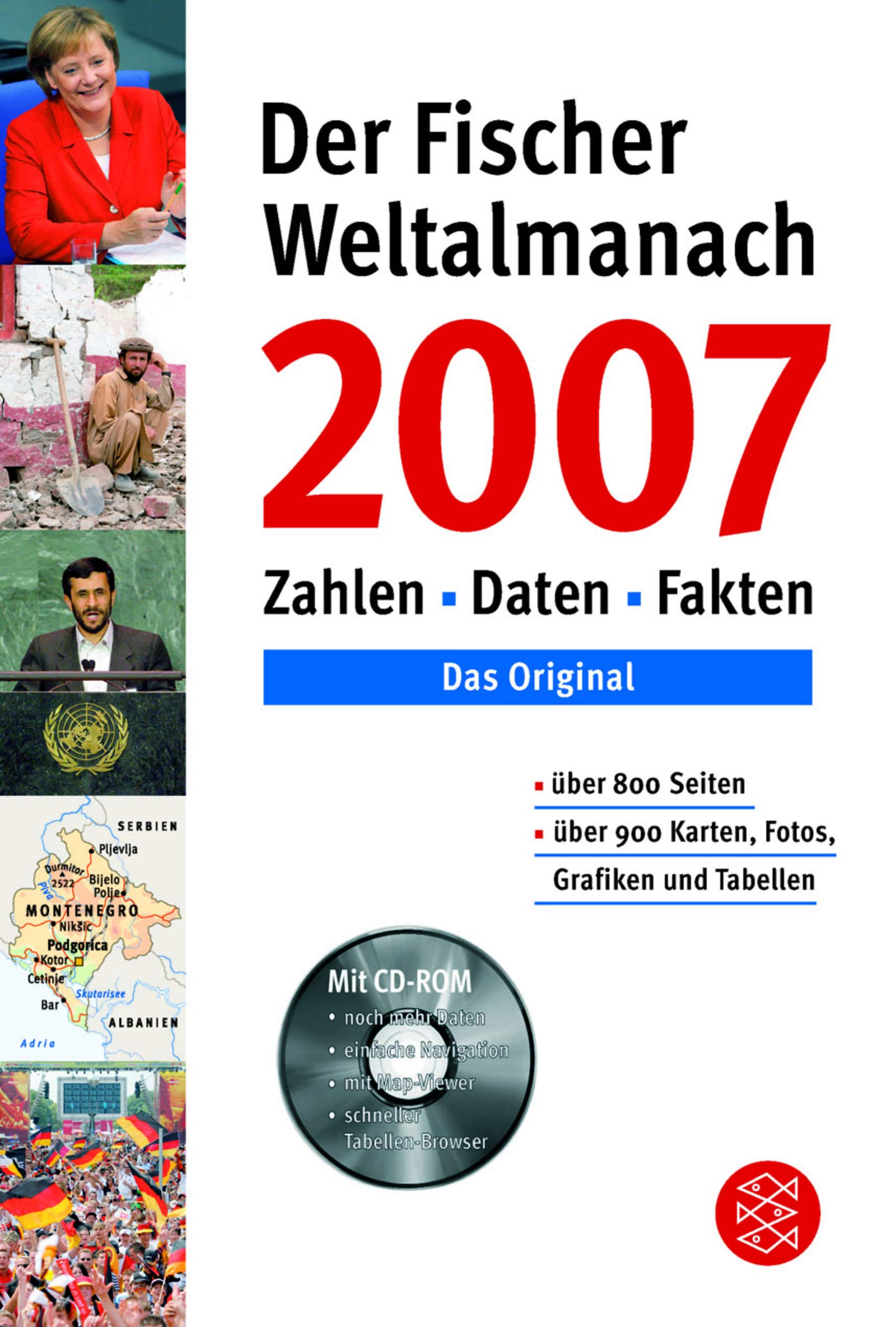 Der Fischer Weltalmanach 2007 mit CD-ROM: Zahlen Daten Fakten (Fischer Sachbücher) Reference Books
