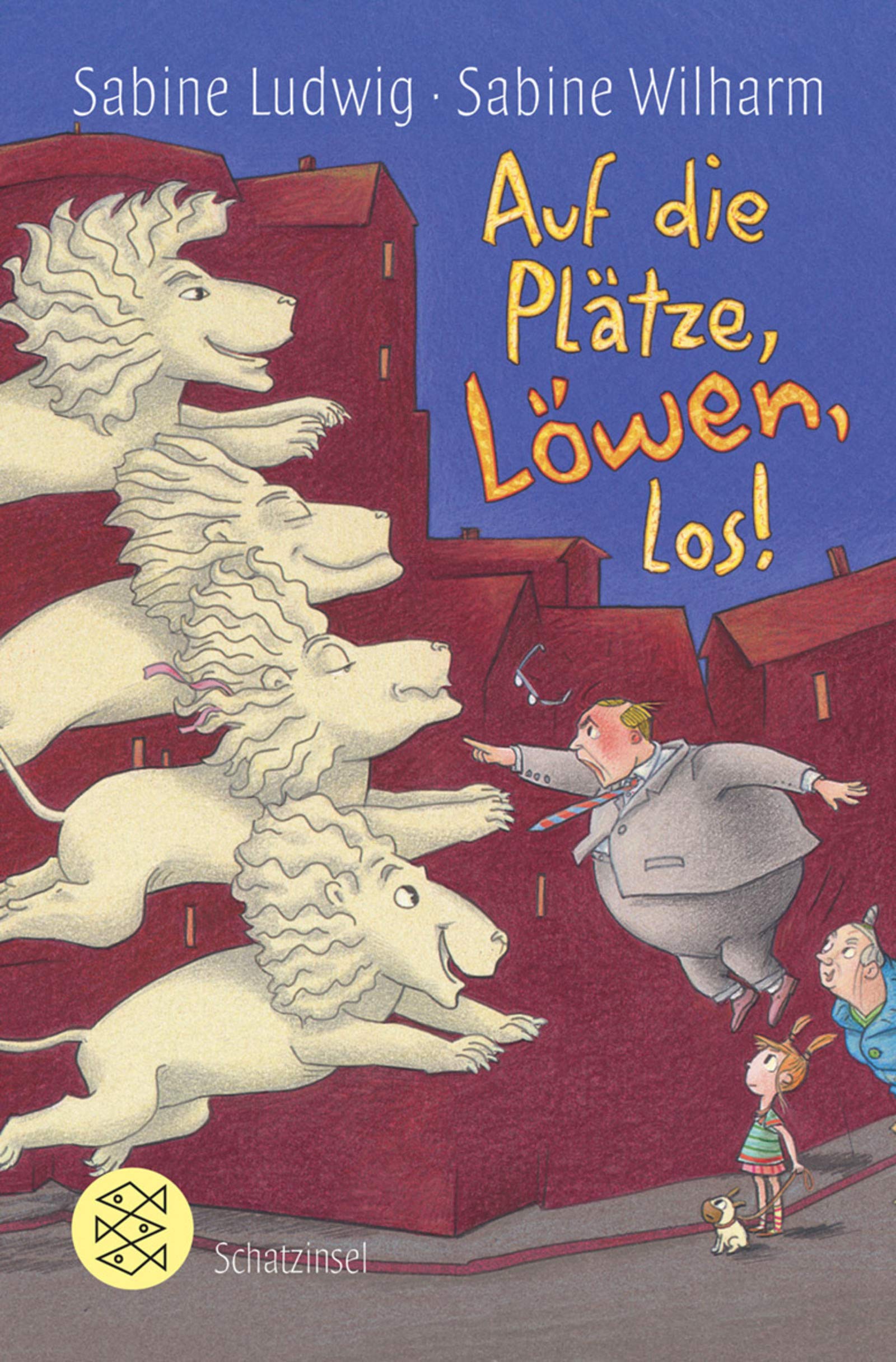 Auf die Plätze, Löwen, los!: Mit farbigen Bildern von Sabine Wilharm Novels & Short Stories