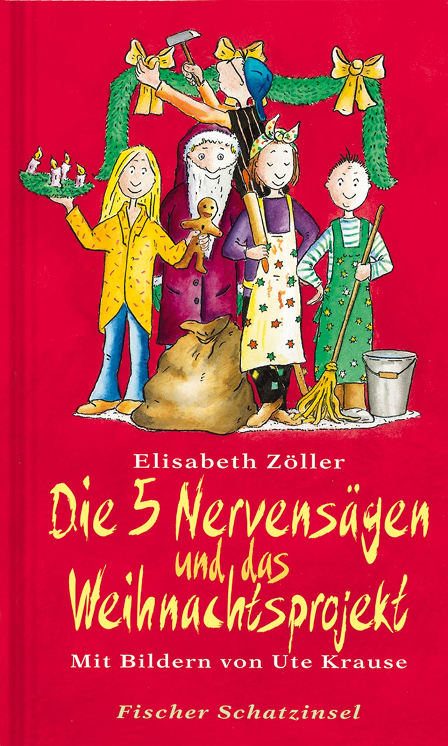 Die 5 Nervensägen und das Weihnachtsprojekt (Kinderbuch Hardcover) Contemporary literature