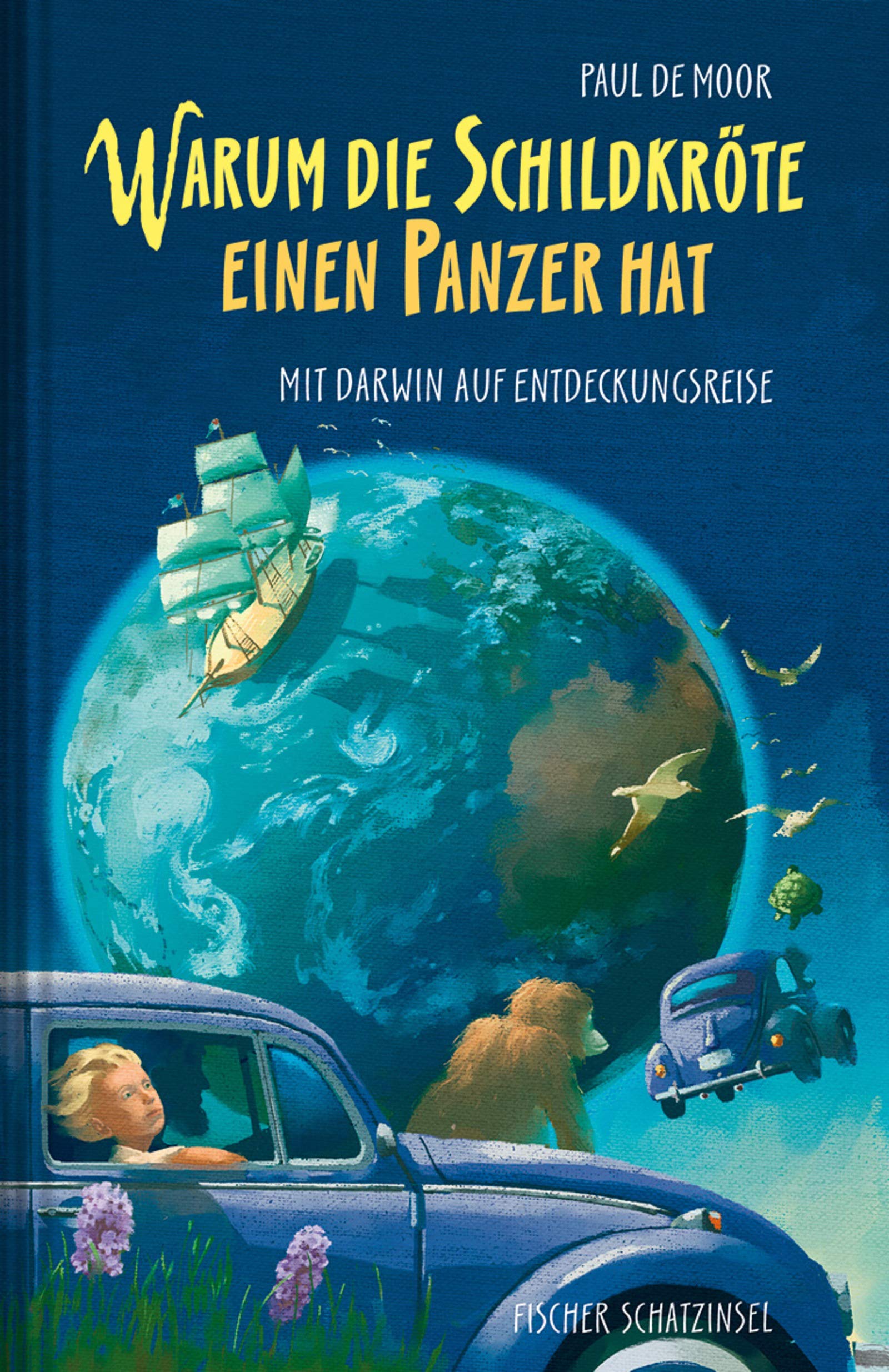 Warum die Schildkröte einen Panzer hat: Mit Darwin auf Entdeckungsreise (Kinderbuch Hardcover) Business & Technology