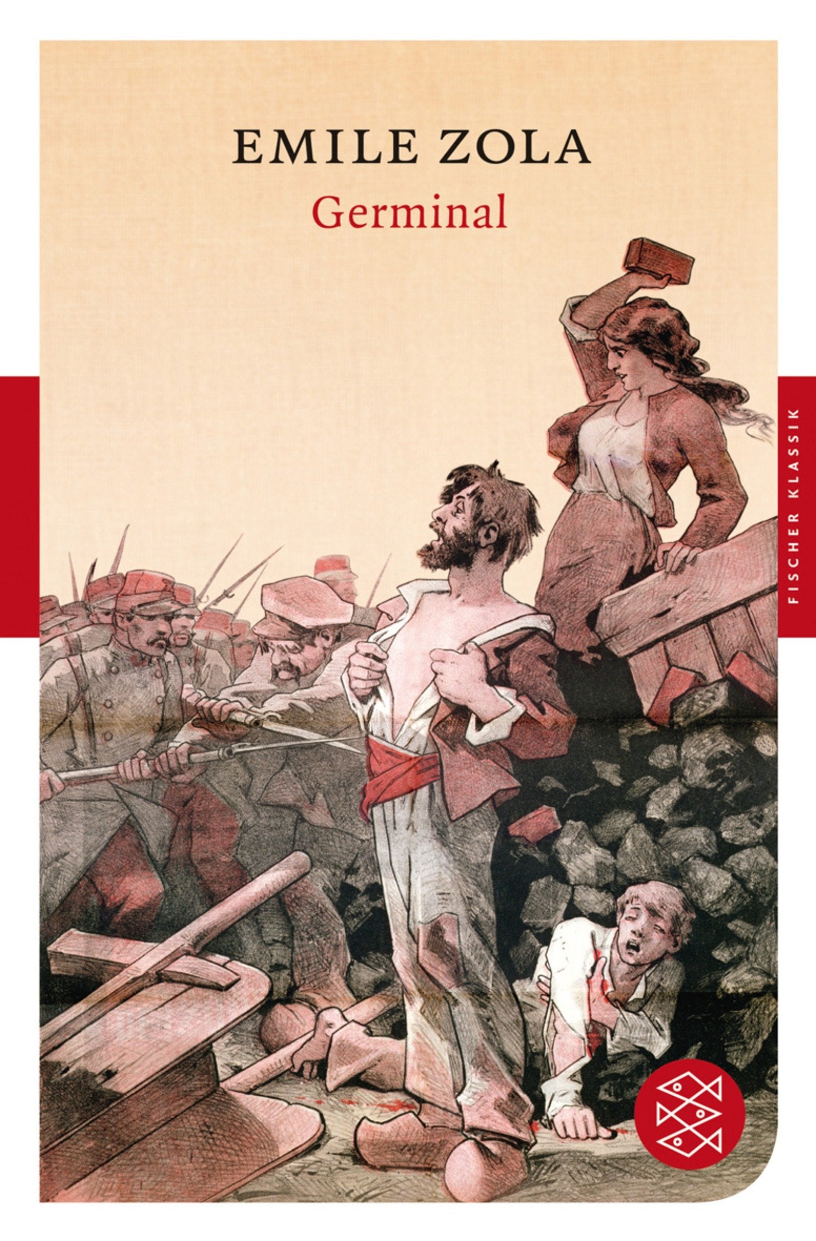 Germinal: Roman: Roman. Mit dem Werkbeitrag aus dem Neuen Kindlers Literatur Lexikon (Fischer Klassik, Band 90128) Classics