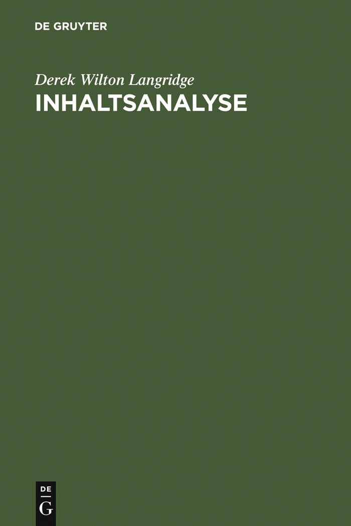 Inhaltsanalyse Law Books