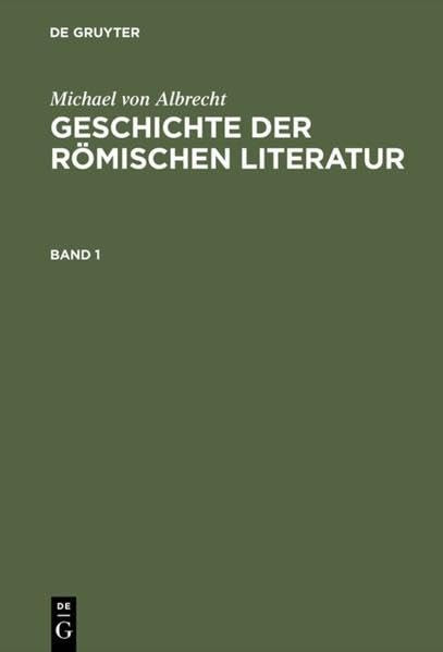 Geschichte der römischen Literatur Contemporary literature