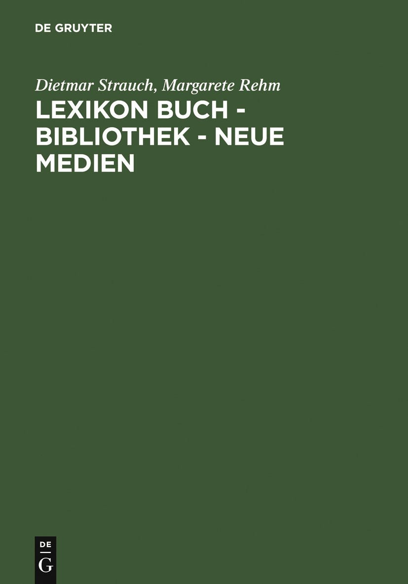 Lexikon Buch - Bibliothek - Neue Medien Law