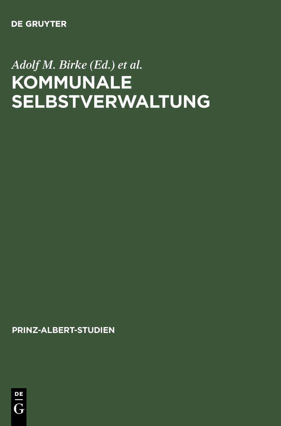 Kommunale Selbstverwaltung Politics & History