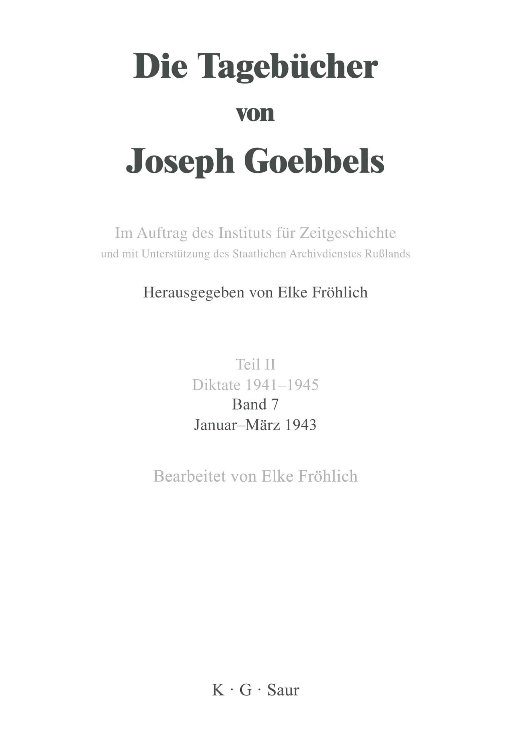Januar - März 1943 Politics & Society